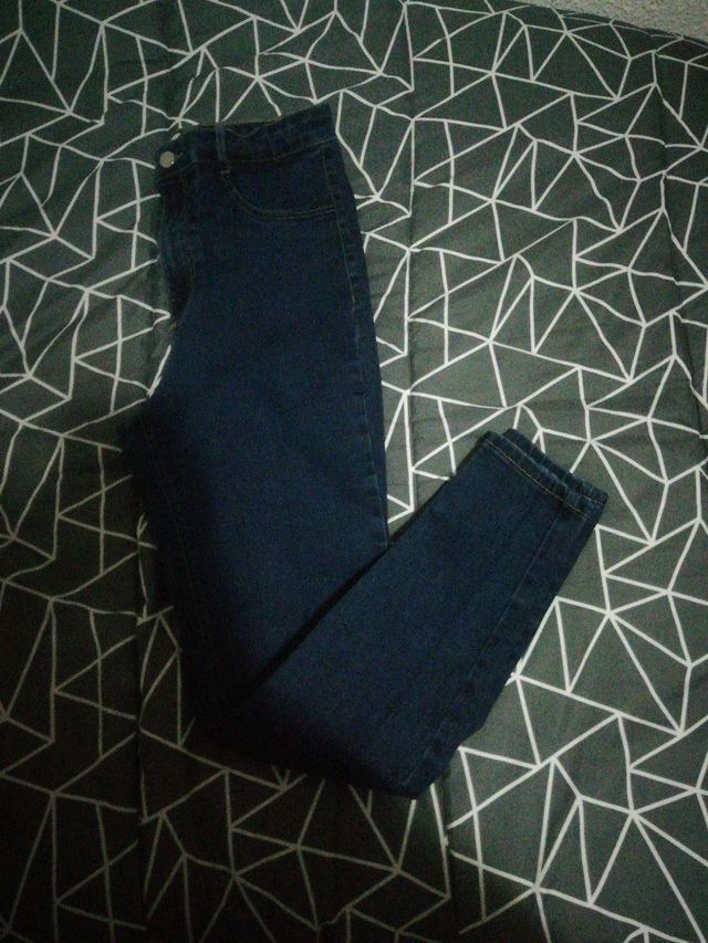 vaquero talla 42 Zara mujer azul
