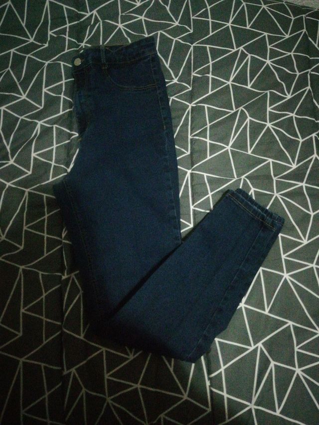 vaquero talla 42 Zara mujer azul