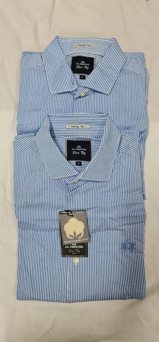 Camisas slim hombre