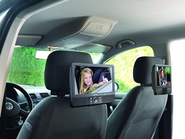 Reproductor de DVD doble  para coche Lenco DVP-939