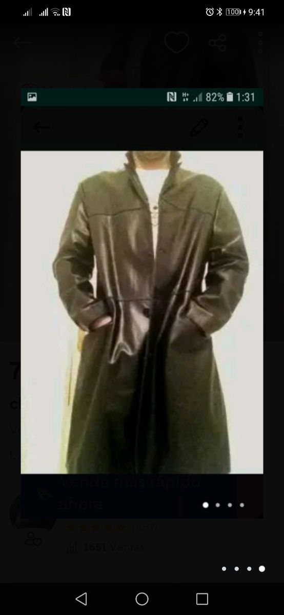 chaquetón piel nuevo