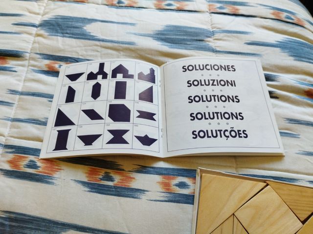 Juego Antiguo Tangram antiguo y reglas