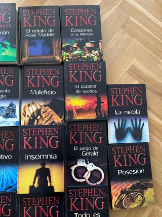 Libros Stephen King 