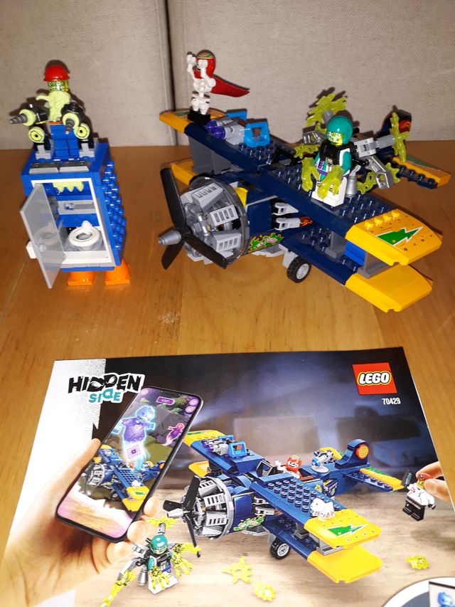Lego Hidden Avioneta Acrobática el Fuego y Regalo