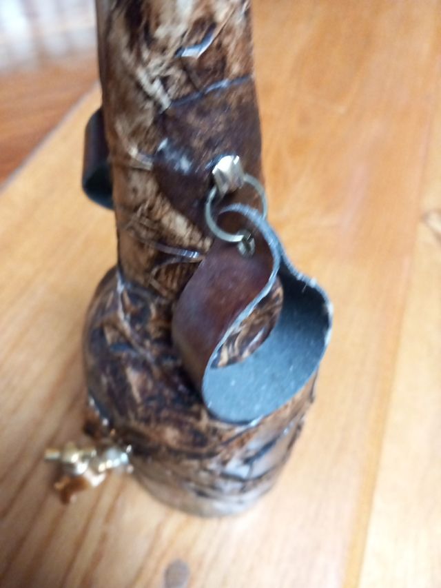 Bottiglia vuota da collezione rivestita 