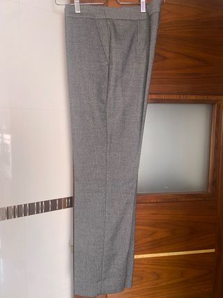 Pantalón traje gris jaspeado Tintoretto 