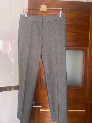 Pantalón traje gris jaspeado Tintoretto 