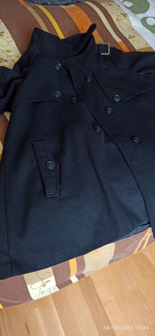 Abrigo mujer. Paño. Talla 42.