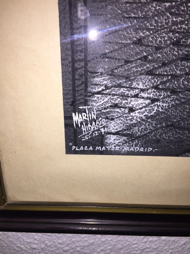 Martin Hidalgo.(plaza mayor Madrid)