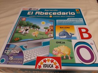 Abecedario interactivo puzzle. Edad 3-4años . Educ