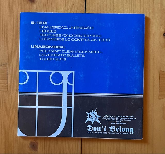 E-150 / UNABOMBER