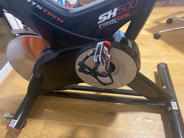 Bicicleta estática .