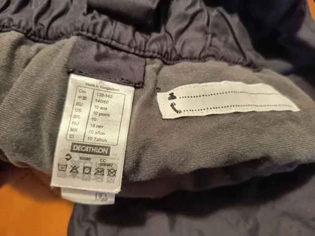 Pantalón de nieve 10 años