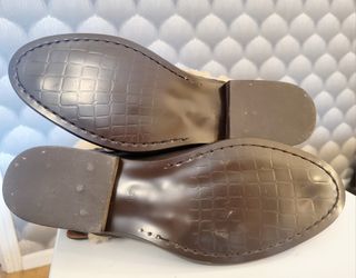 Botas de piel 100% Di-bye borreguillo con hebilla