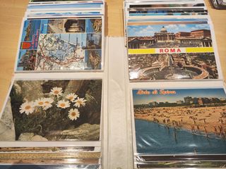 álbum de postales