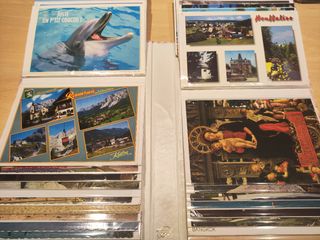 álbum de postales