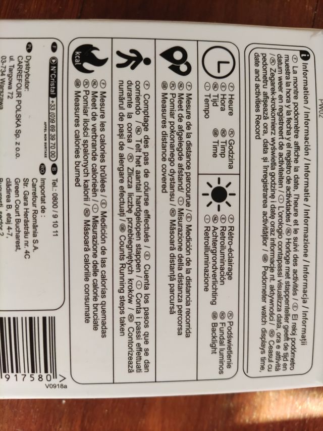 Reloj deporte running watch