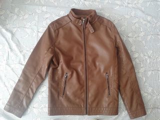 Casaco de cabedal/couro