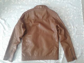 Casaco de cabedal/couro