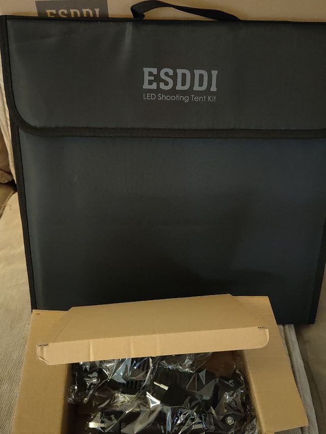 ✅caja estudio luz para fotografia portátil ( 🎁)