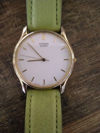 Reloj Citizen Quartz para mujer chapado en oro 18