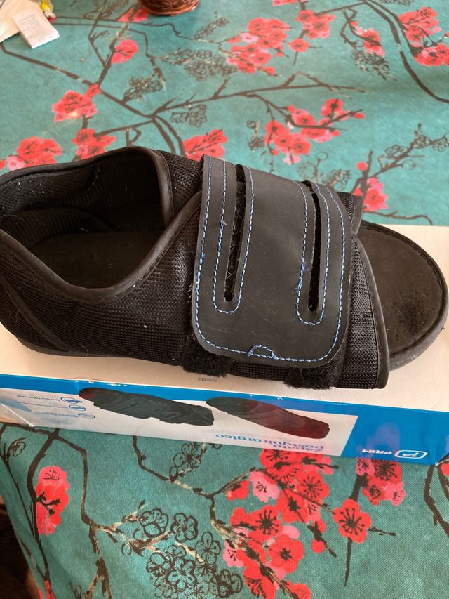 Zapato postquirurgico