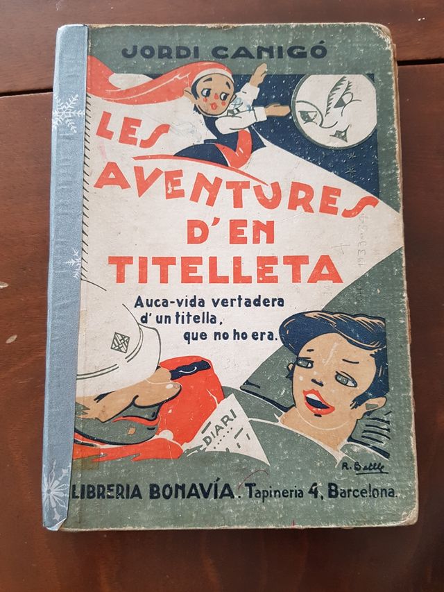 LIBRO ILUSTRADO "Les aventures d'en titelleta"