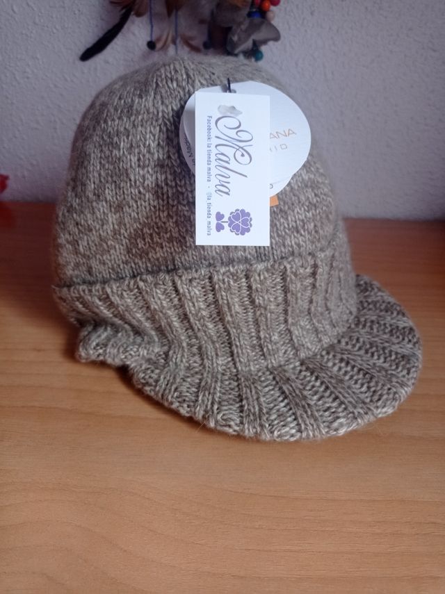gorra con visera