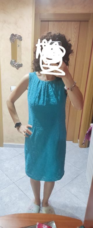 Conjunto vestido y chaqueta.