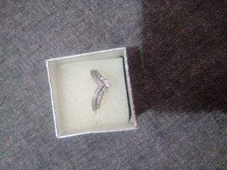 anillo Pandora  plata talla 56