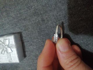 anillo Pandora  plata talla 56