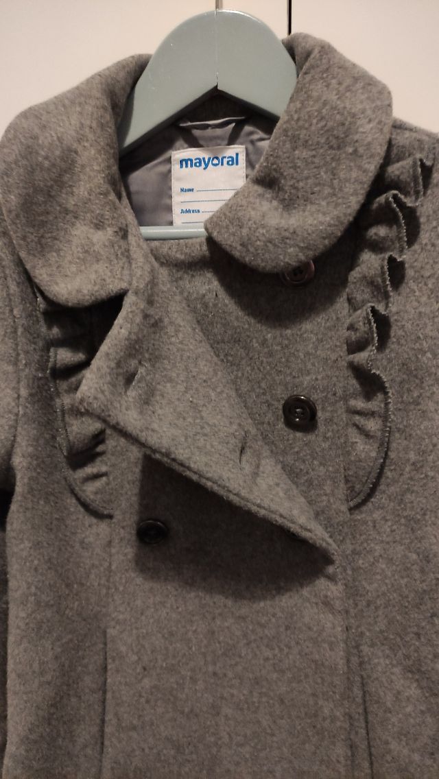 Abrigo niña Mayoral