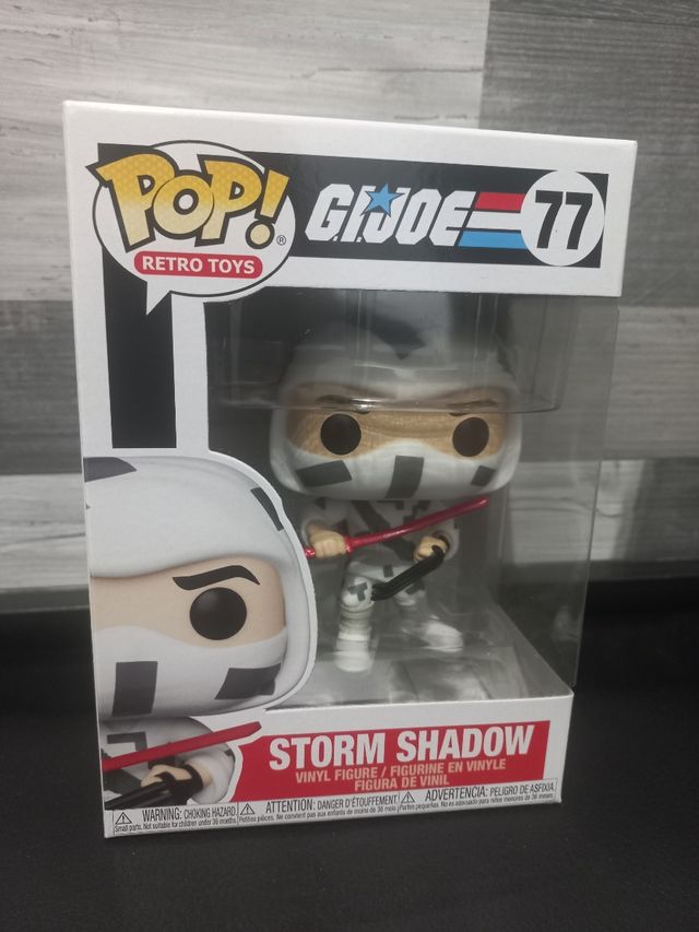 Funko Pop GIJOE 77 STORM SHADOW Retro Toys