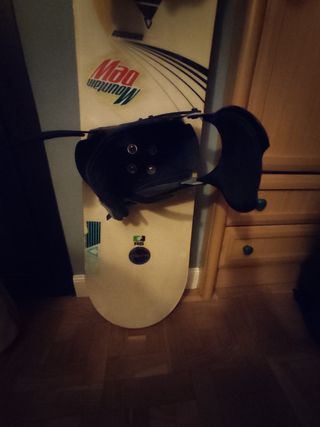 Tabla snowboard + fijaciones