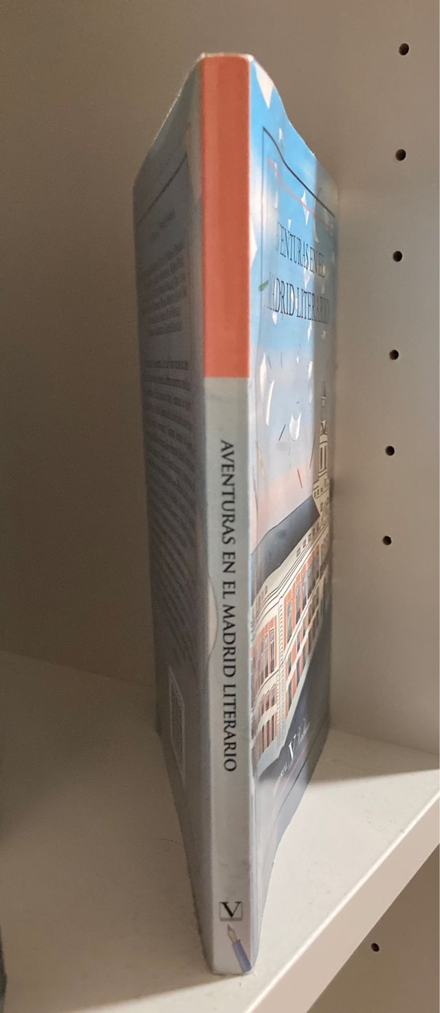 Libro escolar "Aventuras en el Madrid literario".