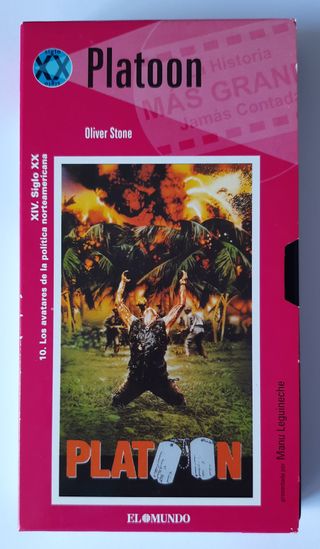 VHS Platoon (1986) de segunda mano por 3 EUR en León en WALLAPOP