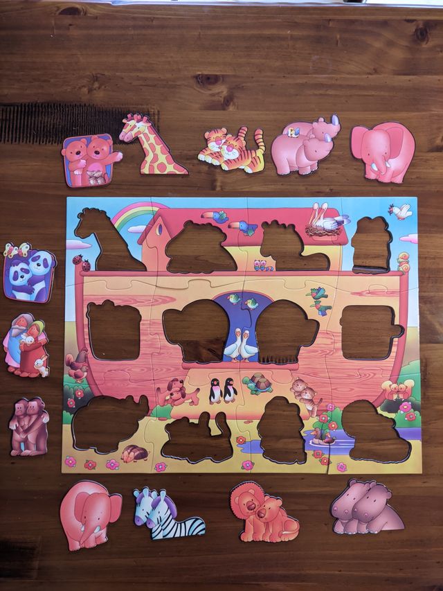 Macro Puzzle Infantil Arca de Noé