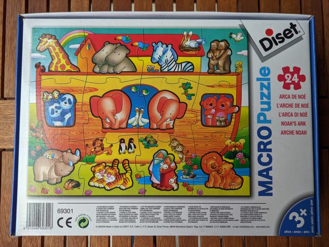 Macro Puzzle Infantil Arca de Noé