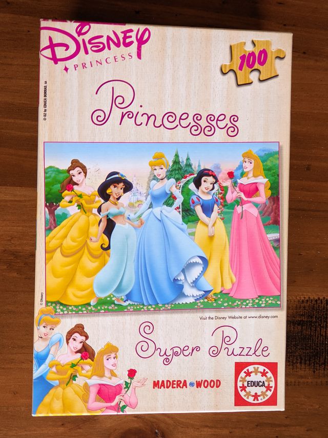Puzzle Princesas Disney 100 piezas
