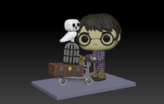 Funko pop escena Harry Potter andén 9 y 3/4