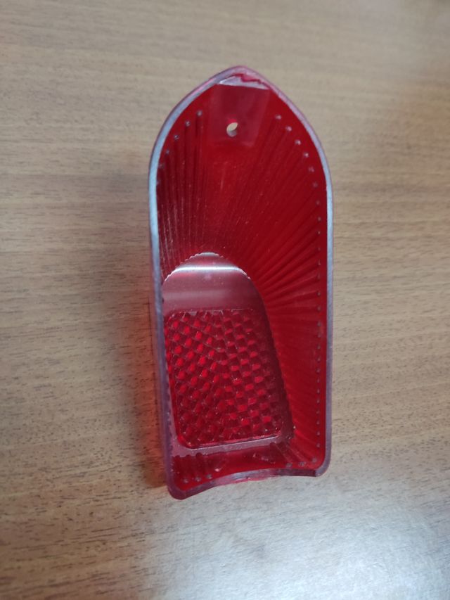 Tulipa piloto moto antigua