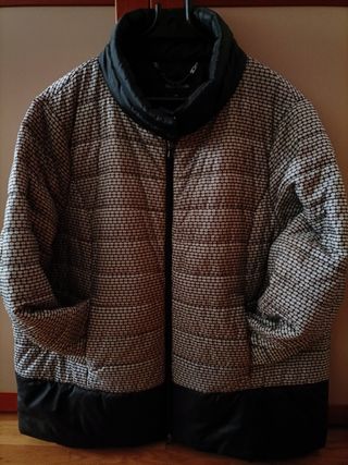 ABRIGO DE MUJER ACOLCHADO TALLA GRANDE 54-56