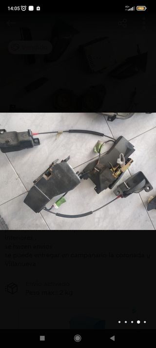 casete Ford escort y algunos repuestos 