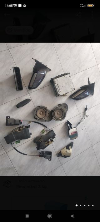 casete Ford escort y algunos repuestos 