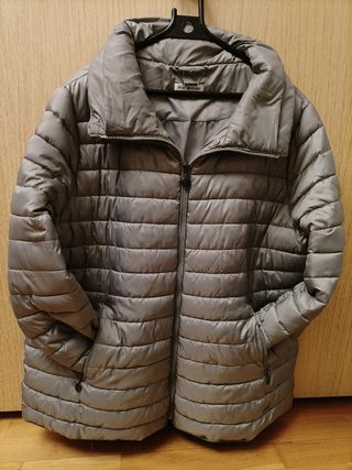 ANORAK GRIS DE MUJER TALLA 54 GRIS