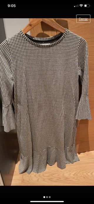 Vestido cuadros Vichy