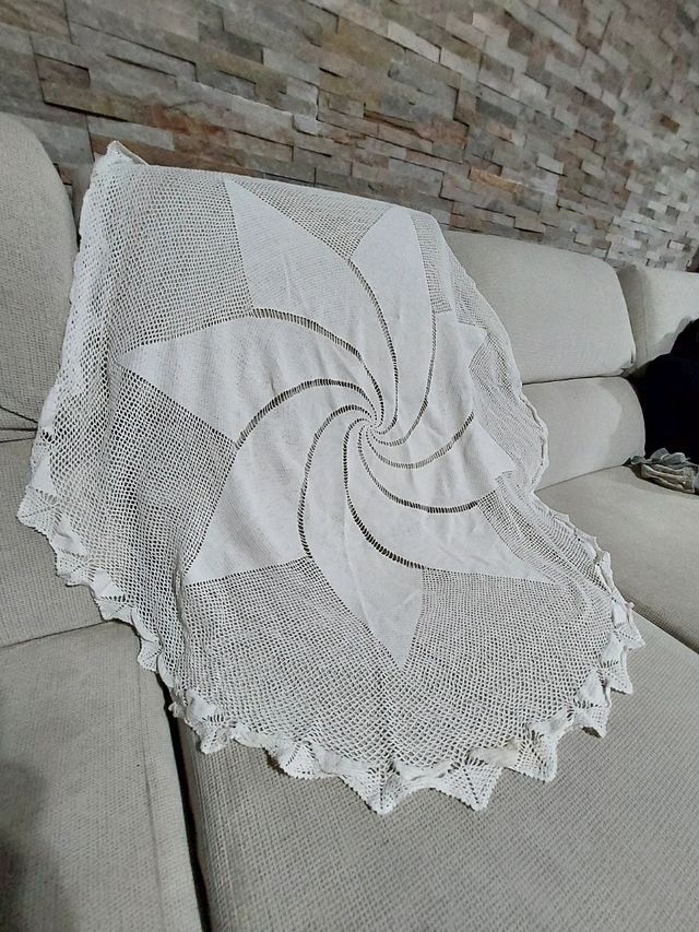 tapete/mantel hecho a mano
