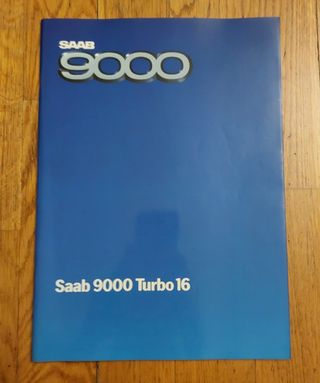 Catalogo Saab 9000 Turbo 16