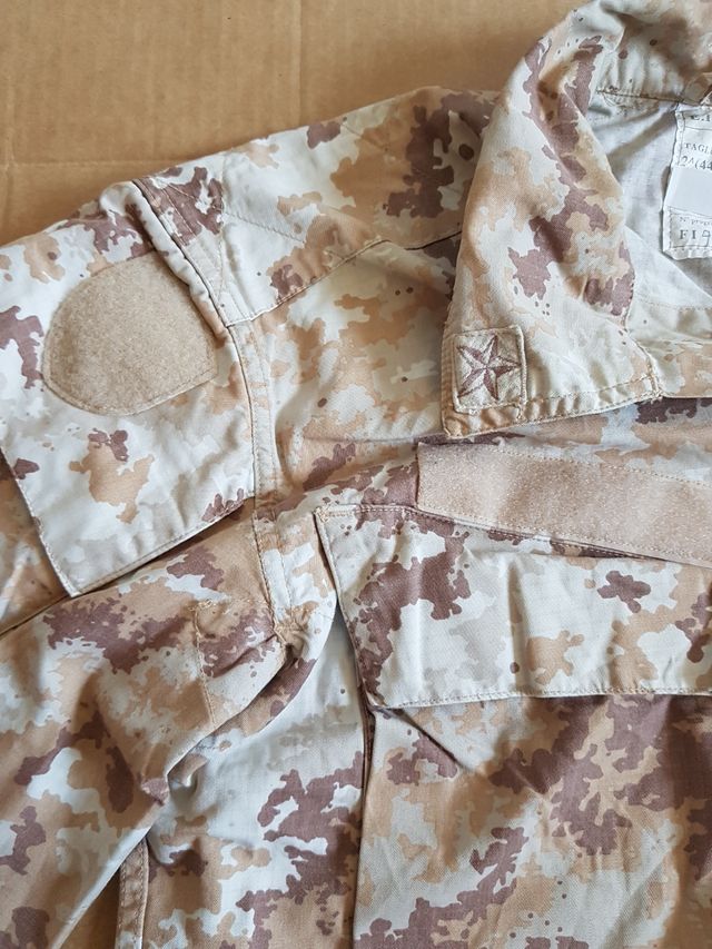 Chaqueta camuflaje Ejercito I. Vegetato Arido.