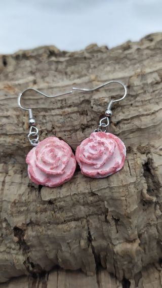 pendientes brillantes rosas-totfetama